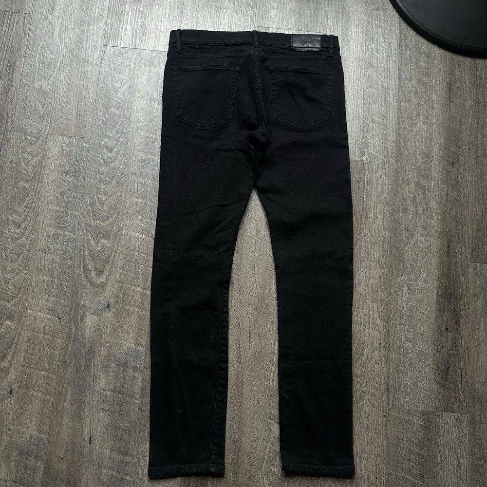 Burberry Brit Men's Black Denim Jeans Slim Straight 32 X 30 Luxury Designer EXC+
